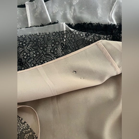 BCBGMAXAZRIA Ellie Mixed Lace Strapless Dress - Cocktail - Dance Party - Wedding - Picture 14 of 16